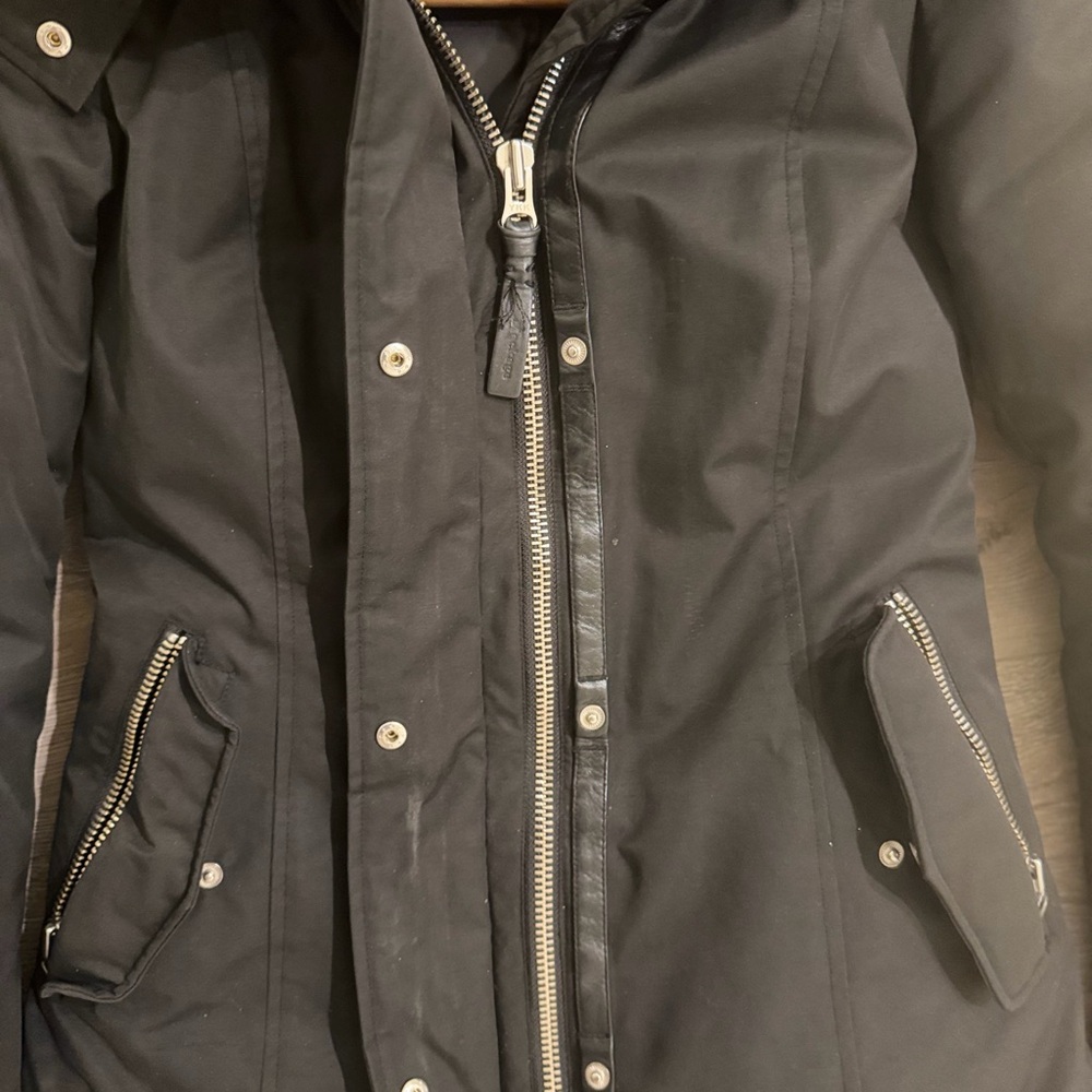 Mackage classic down parka coat - Picture 6 of 9